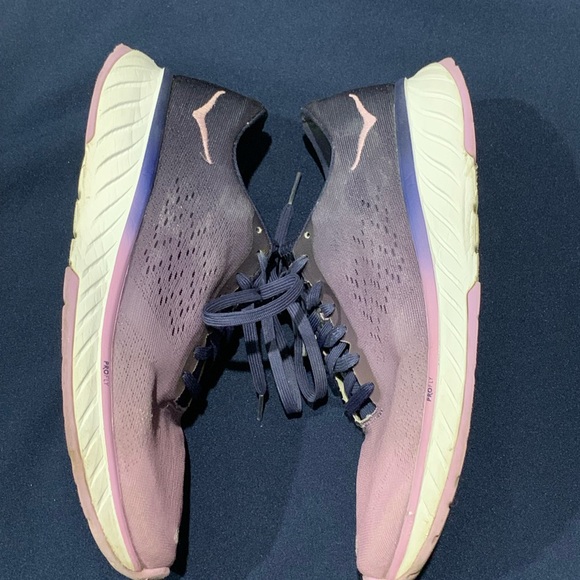 Hoka One One Womens Cavu 2 Purple Running Shoes Sneakers Size 8 - Picture 6 of 12